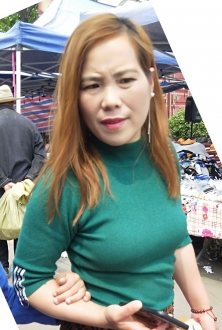 街拍精品绿色短袖丰满美少妇系列，喜欢